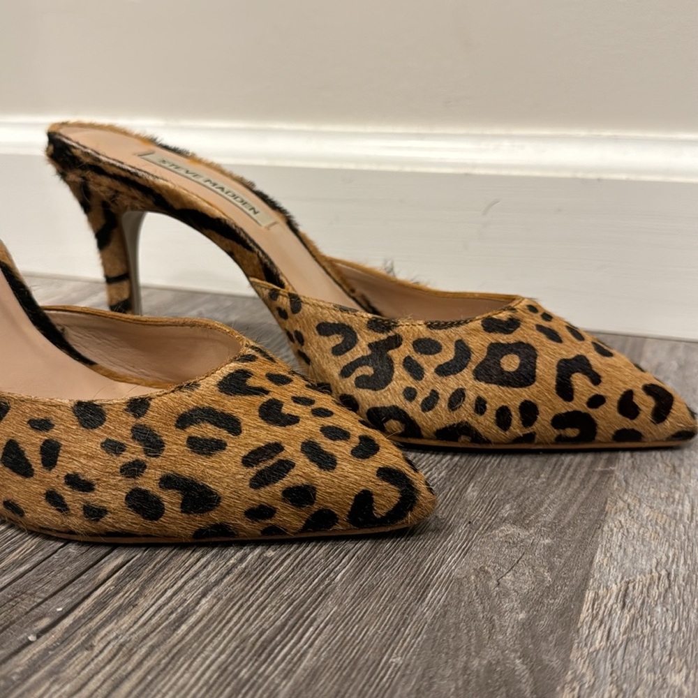Steve Madden Calf Hair Mules